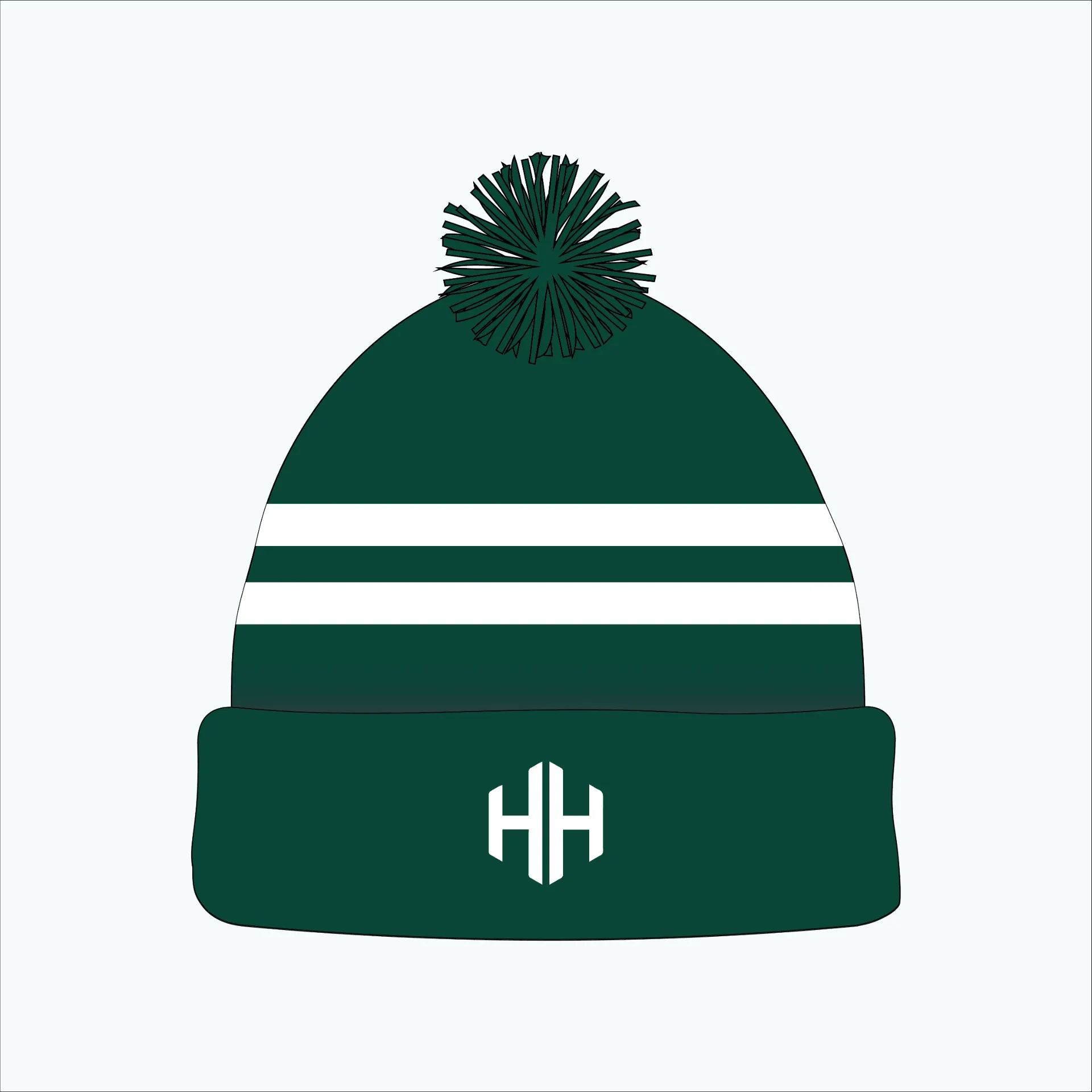 [HBAS15 SAC-021C POM POM] HH - Supporter Beanie (Pom Pom)